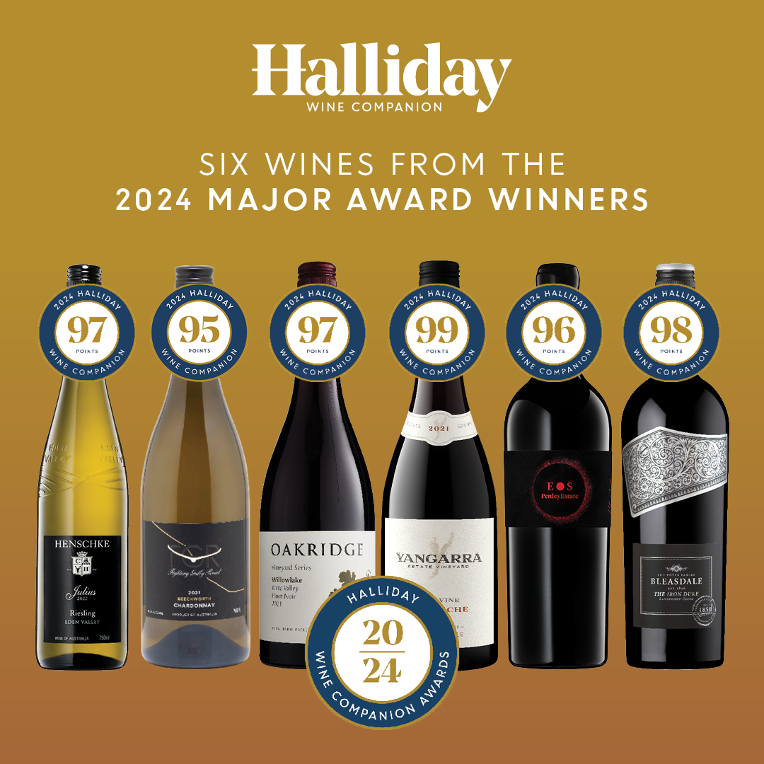 2025 Major Award Winners Wine Pack Halliday Wine Companion