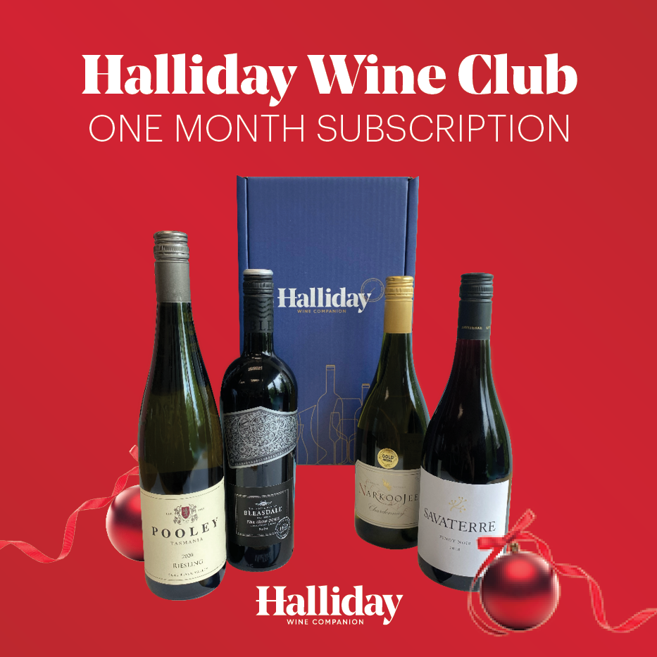 Halliday Wine Club One Month Gift Voucher