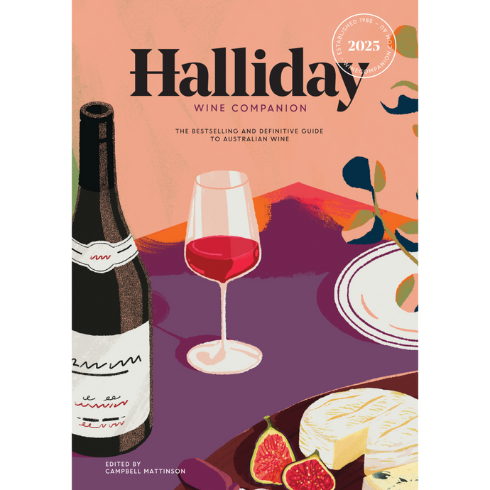 Cover of the 2025 Halliday Wine Companion book