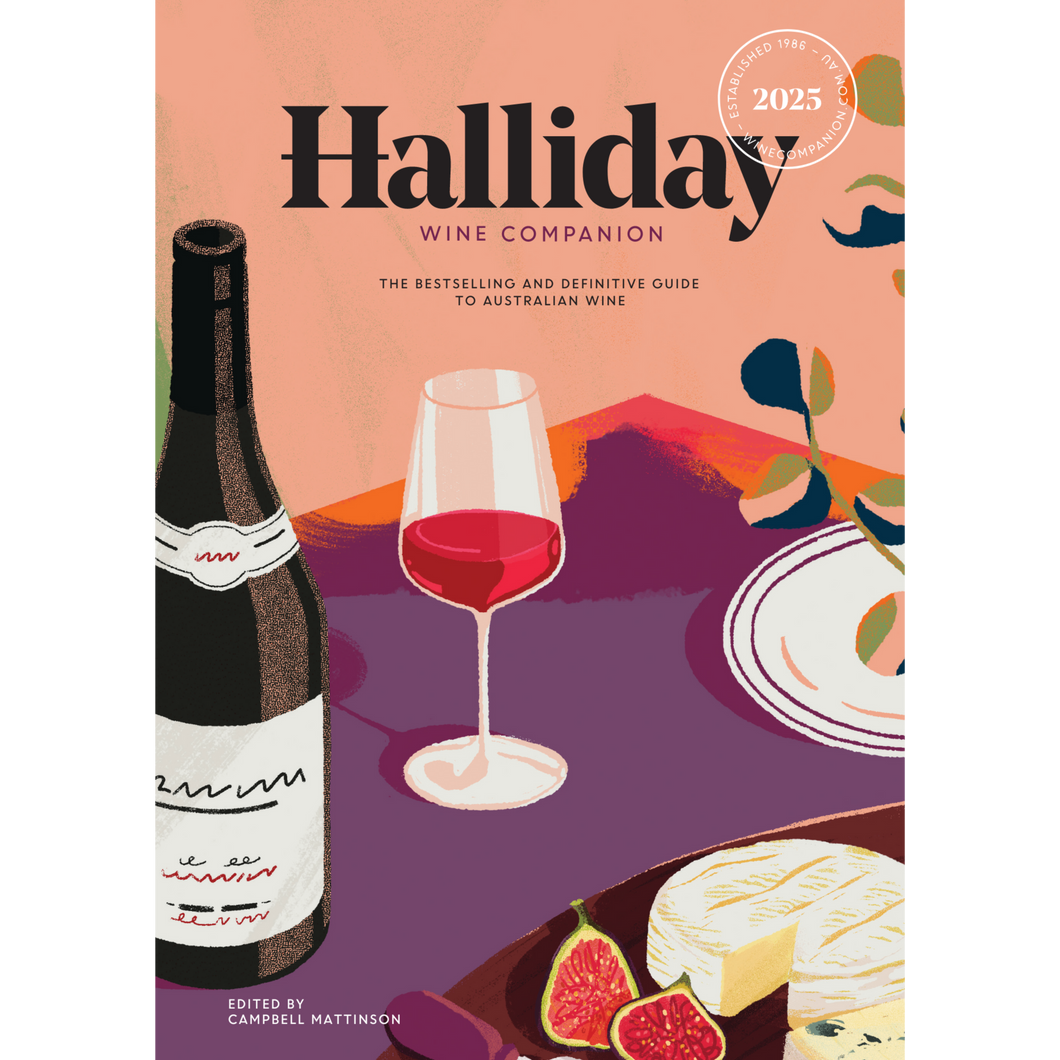 Cover of the 2025 Halliday Wine Companion book