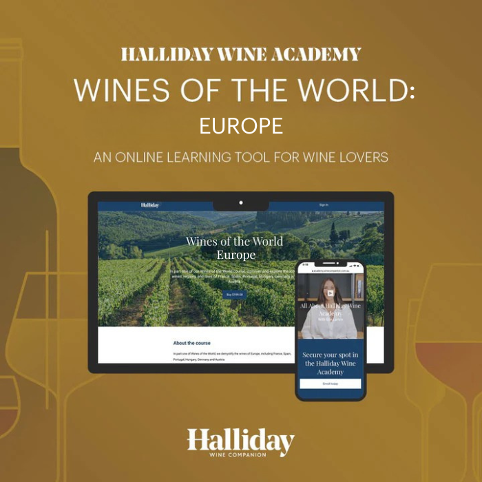 Halliday Wine Academy – Wines of the World: Europe Gift Voucher